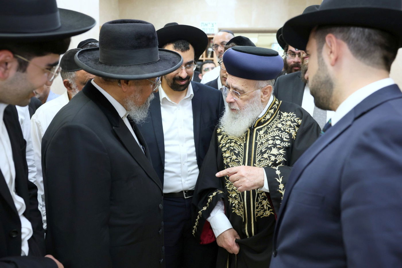 הראשל"צ הגר"י יוסף בביקור בראש העין