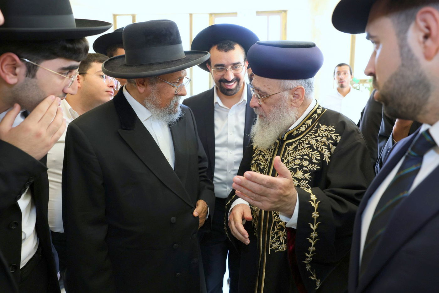 הראשל"צ הגר"י יוסף בביקור בראש העין