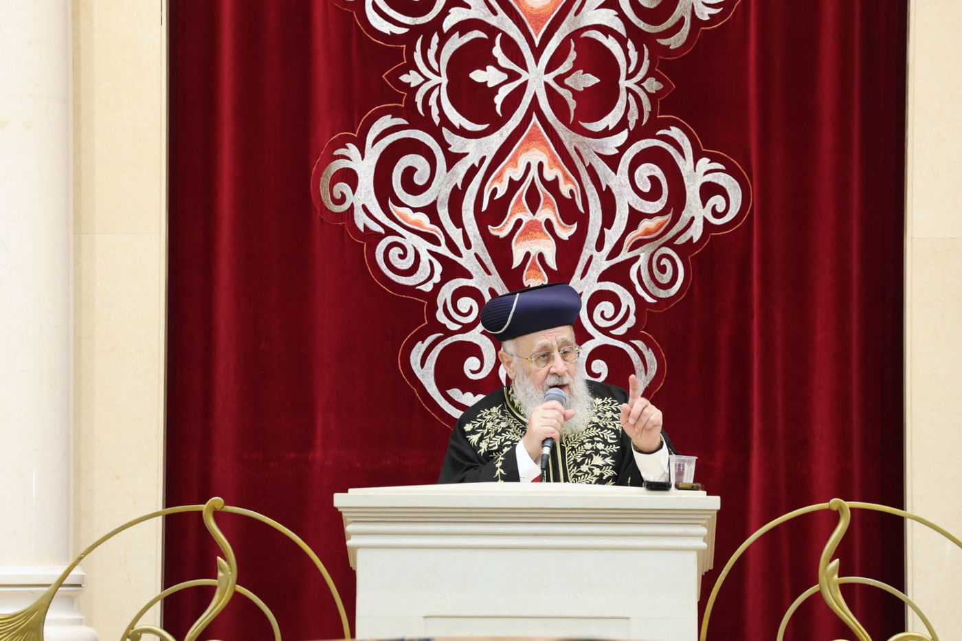 הראשל"צ הגר"י יוסף בביקור בראש העין