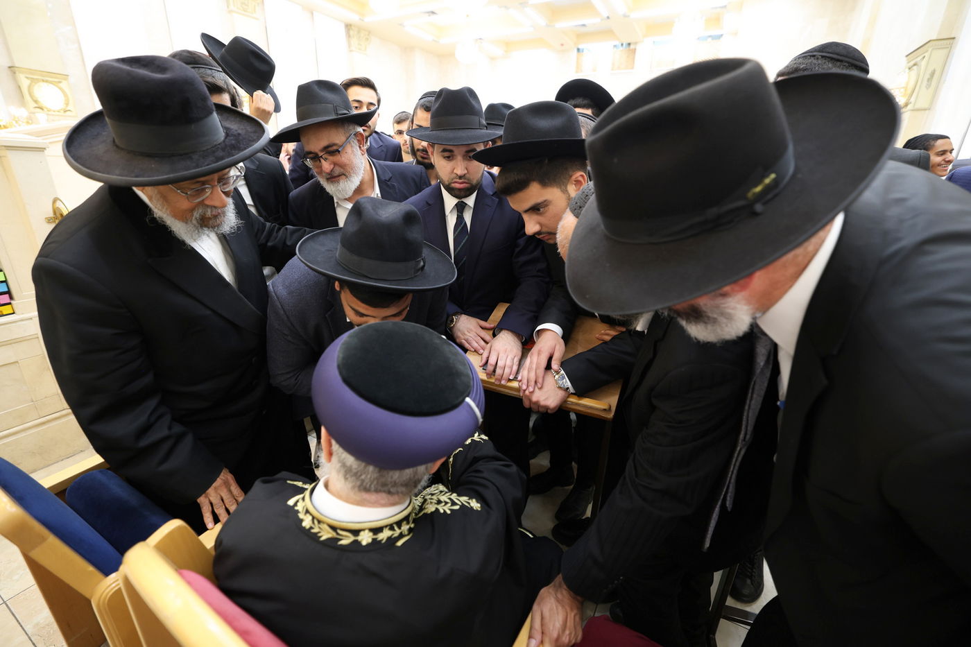 הראשל"צ הגר"י יוסף בביקור בראש העין