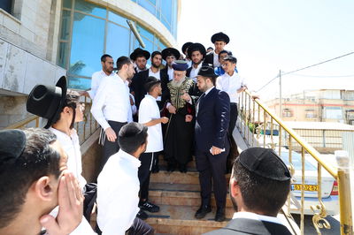 הראשל"צ הגר"י יוסף בביקור בראש העין