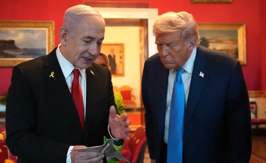 נתניהו וטראמפ 