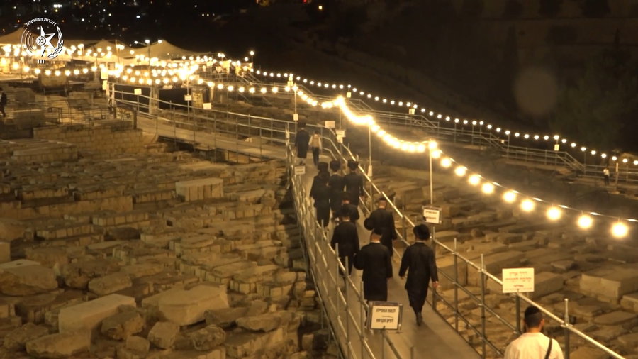 פעילות המשטרה בהילולת ה'אור החיים' בשנה שעברה
