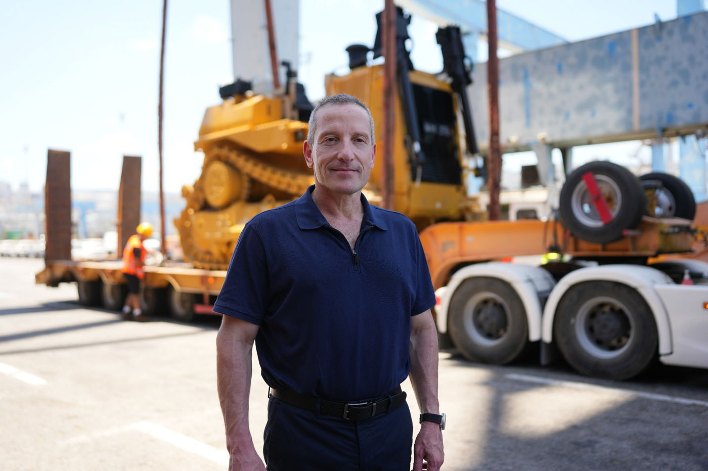 קליטת ופריקת המשלוח