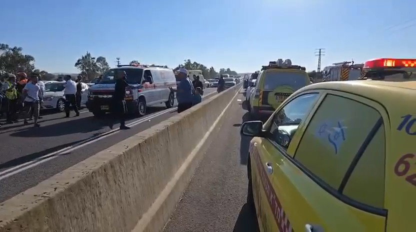 זירת התאונה