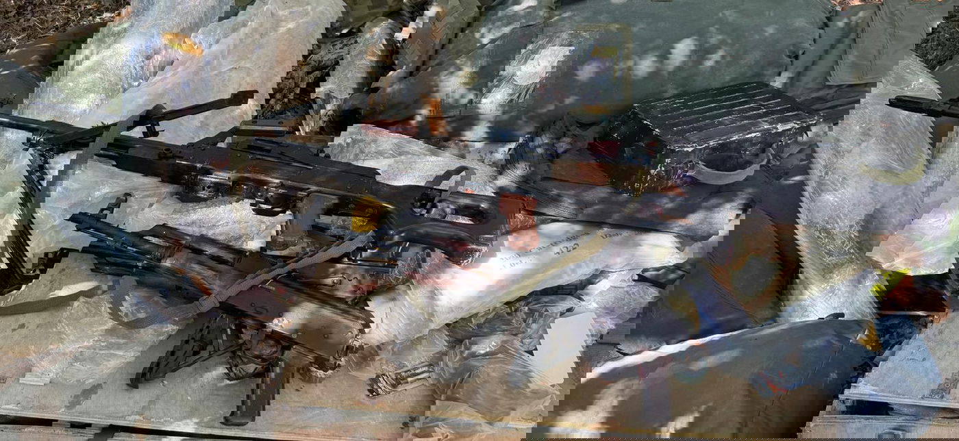 אמצעי הלחימה שאותרו והוחרמו במרחב