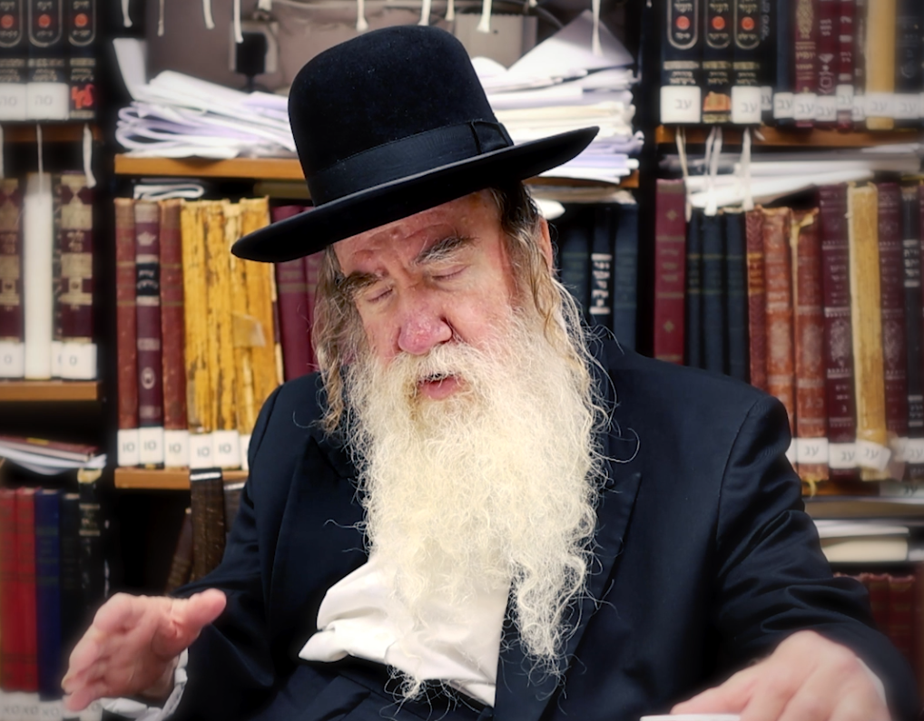 גאב"ד חניכי הישיבות הגר"מ גרוס