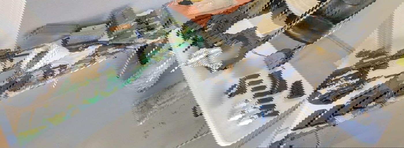 אמצעי הלחימה שהוחרמו על ידי לוחמי גדוד 941