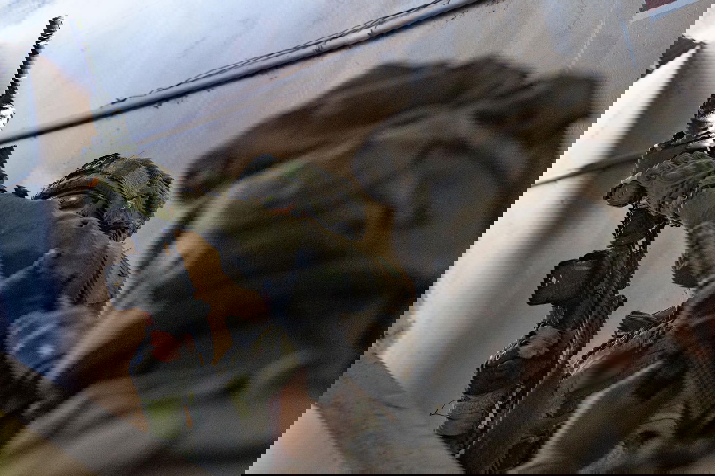 גולני בפעילות ברצועה