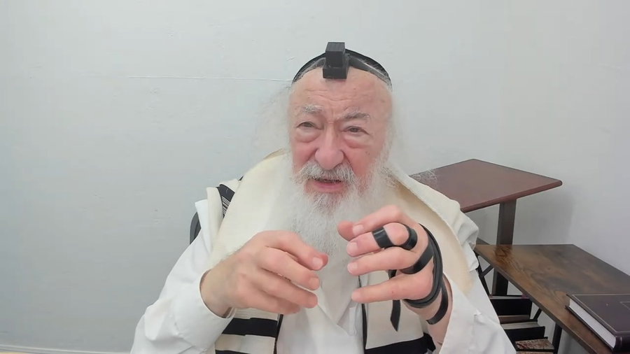 הרב יעקב דוד סטפנסקי בשיעור על מסכת בבא בתרא