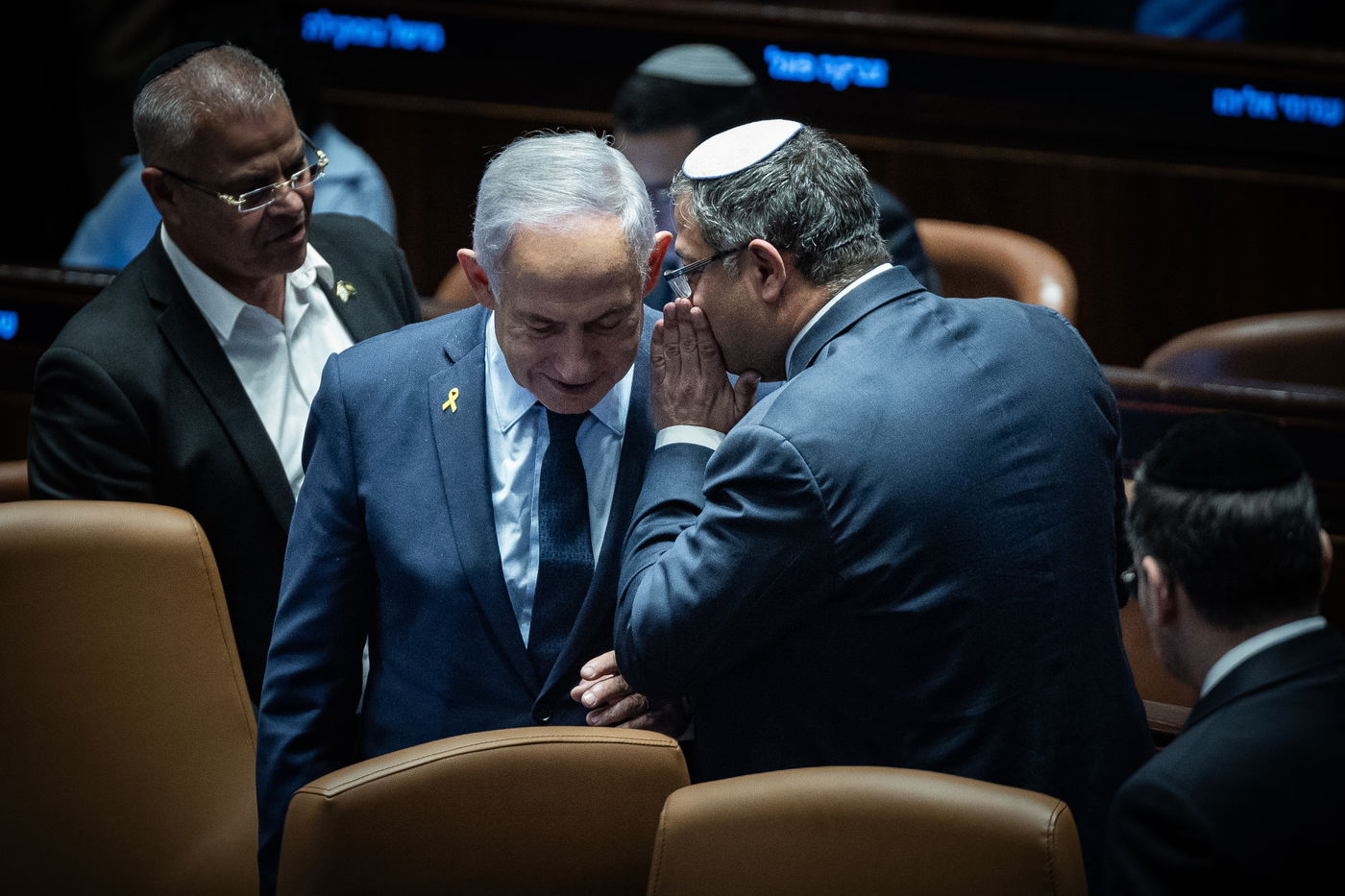 בן גביר ונתניהו | ארכיון