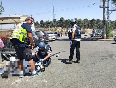 זירת הפיגוע