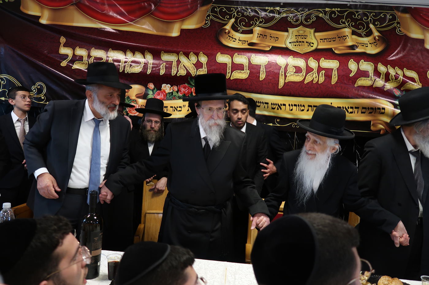 שמחת השבע ברכות בירושלים לבן הגאון הרב חנוך כהן