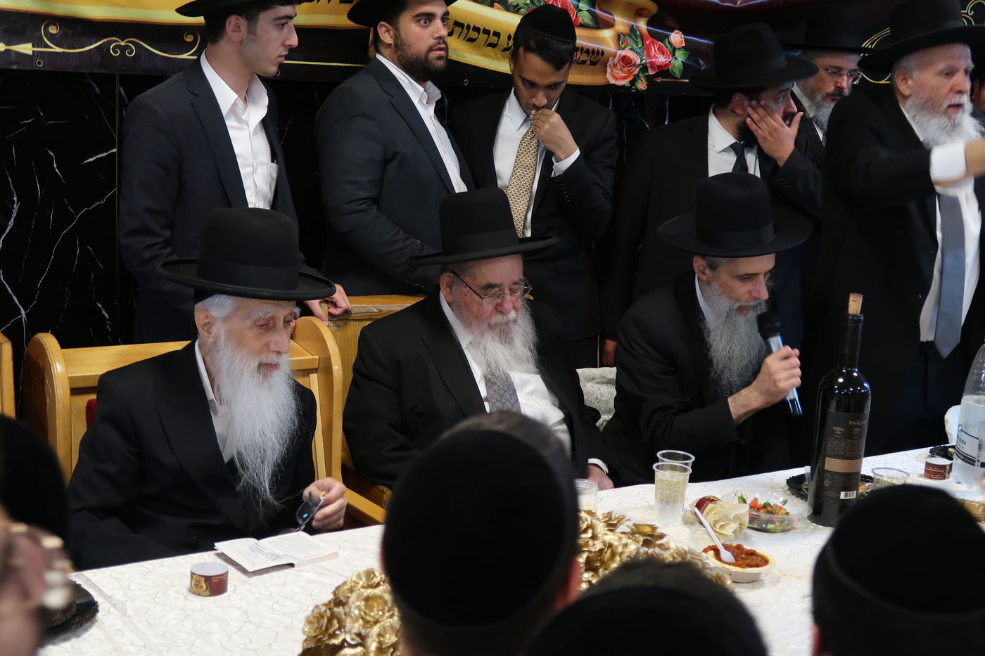 שמחת השבע ברכות בירושלים לבן הגאון הרב חנוך כהן