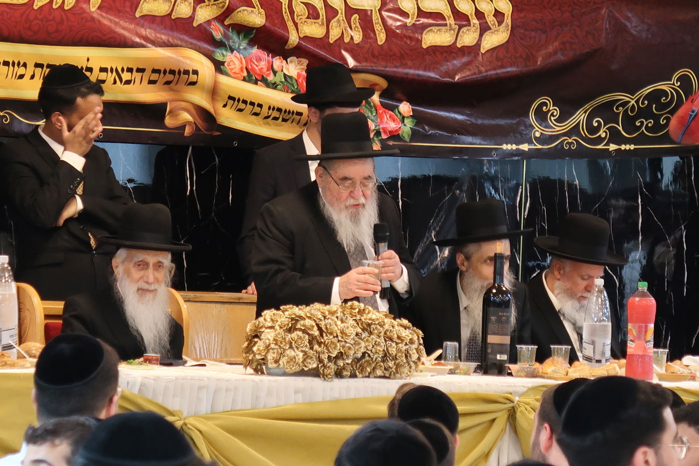 שמחת השבע ברכות בירושלים לבן הגאון הרב חנוך כהן