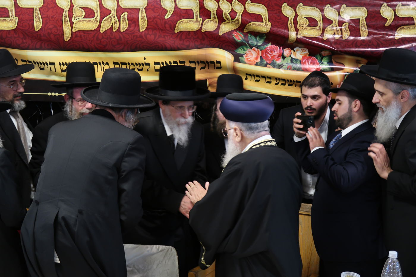 שמחת השבע ברכות בירושלים לבן הגאון הרב חנוך כהן