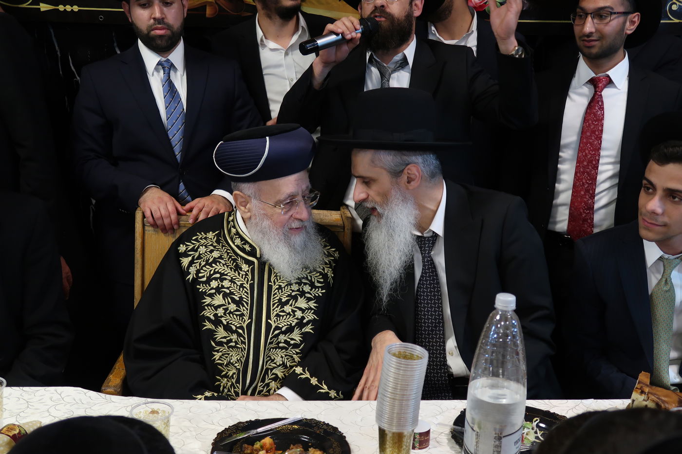 שמחת השבע ברכות בירושלים לבן הגאון הרב חנוך כהן