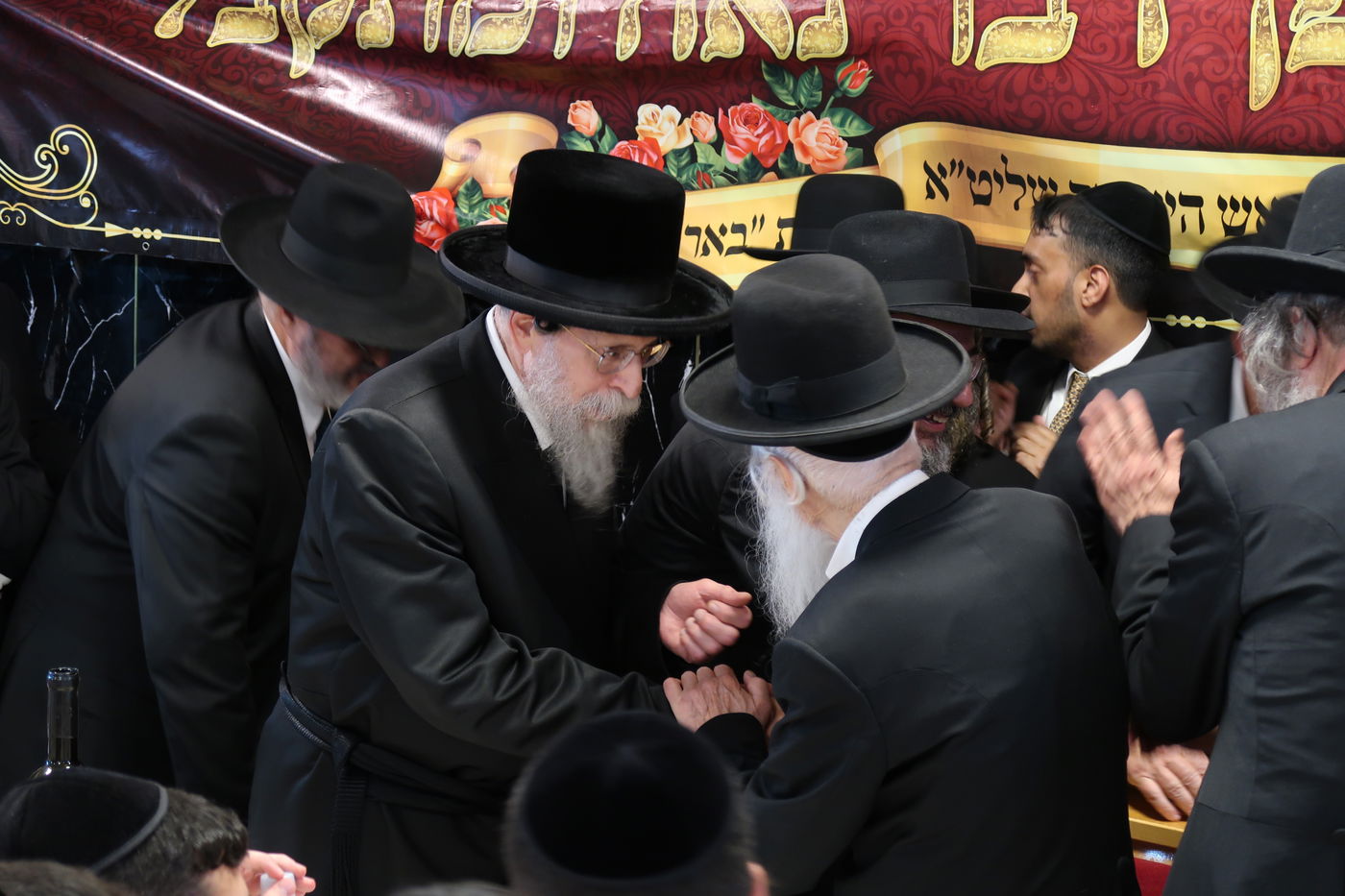 שמחת השבע ברכות בירושלים לבן הגאון הרב חנוך כהן