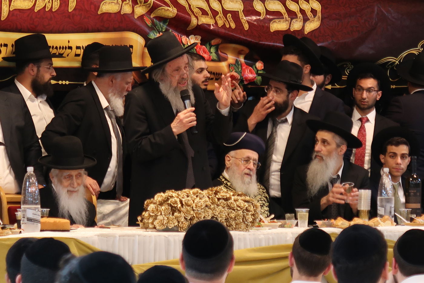 שמחת השבע ברכות בירושלים לבן הגאון הרב חנוך כהן