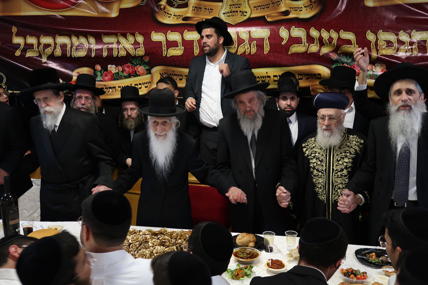 שמחת השבע ברכות בירושלים לבן הגאון הרב חנוך כהן