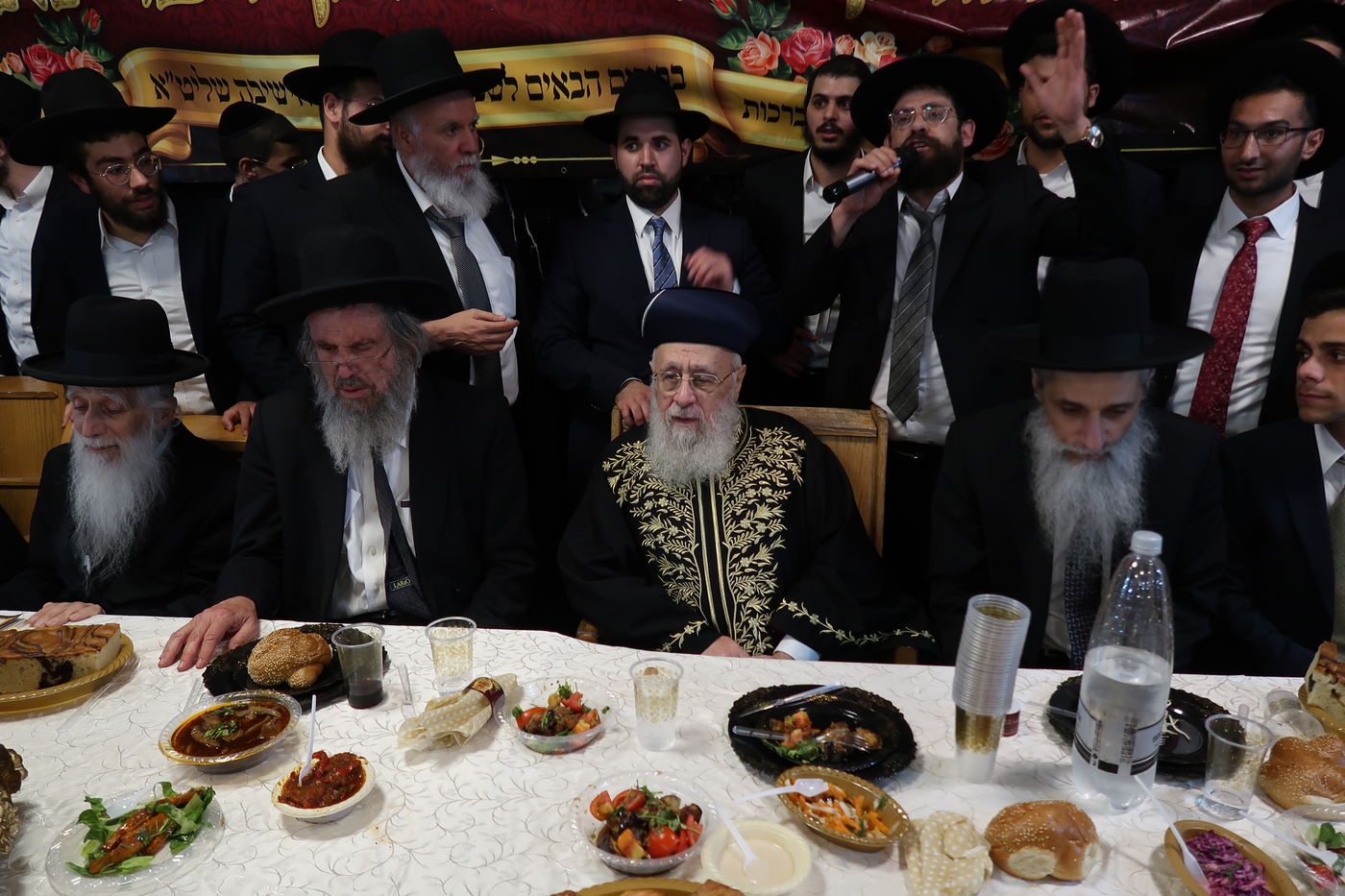 שמחת השבע ברכות בירושלים לבן הגאון הרב חנוך כהן