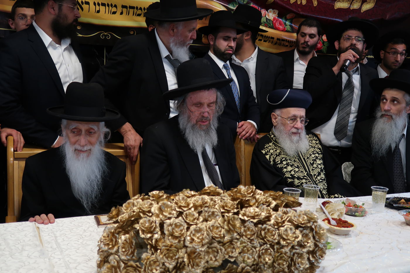 שמחת השבע ברכות בירושלים לבן הגאון הרב חנוך כהן