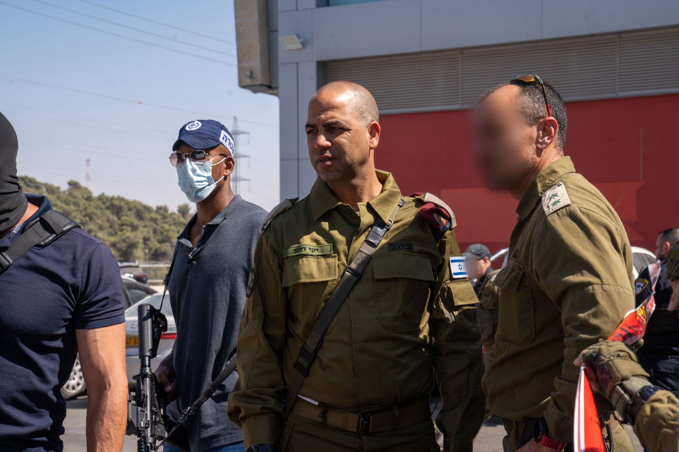 פעילות כוחות צה"ל בזירת הפיגוע