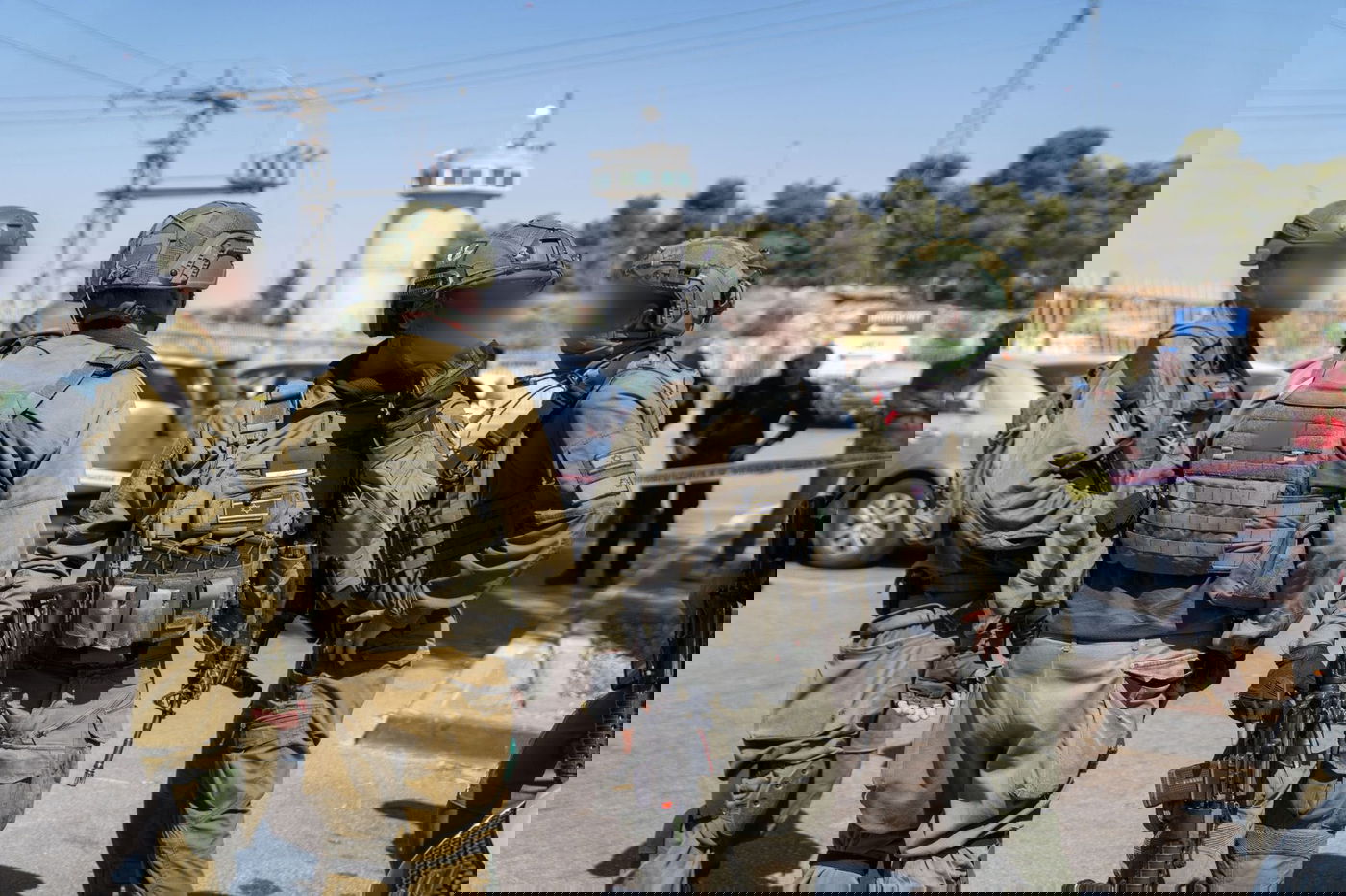 פעילות כוחות צה"ל בזירת הפיגוע