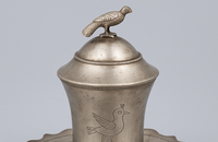 גביע עתיק לקידוש עם מכסה