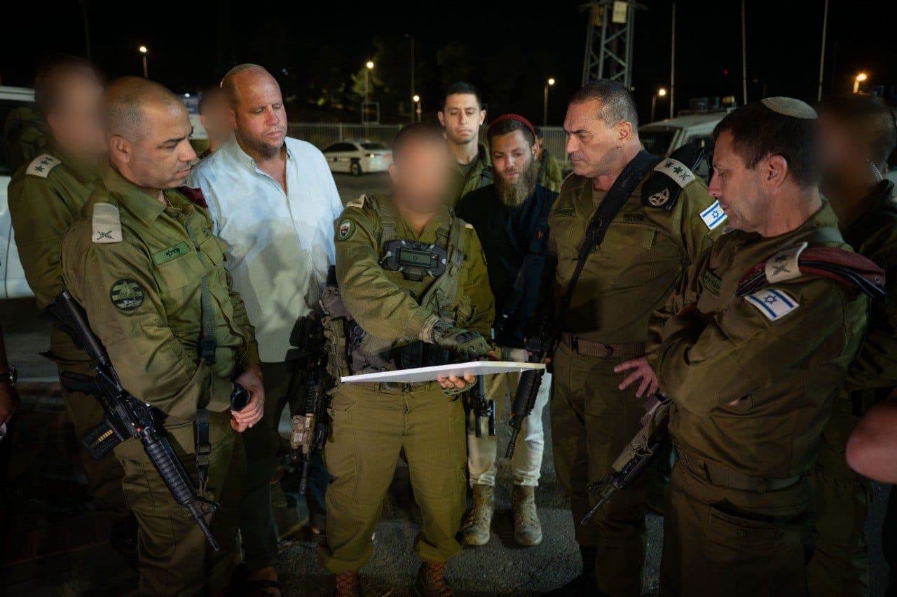 הרמטכ"ל בזירת הפיגוע