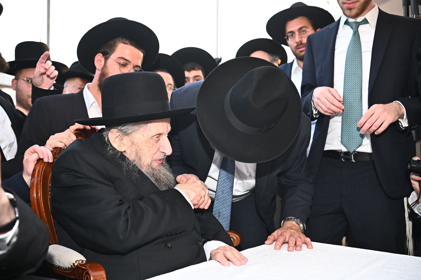 שמחת נישואי נין הגר"ד לנדו