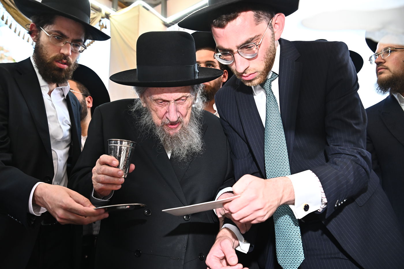 שמחת נישואי נין הגר"ד לנדו