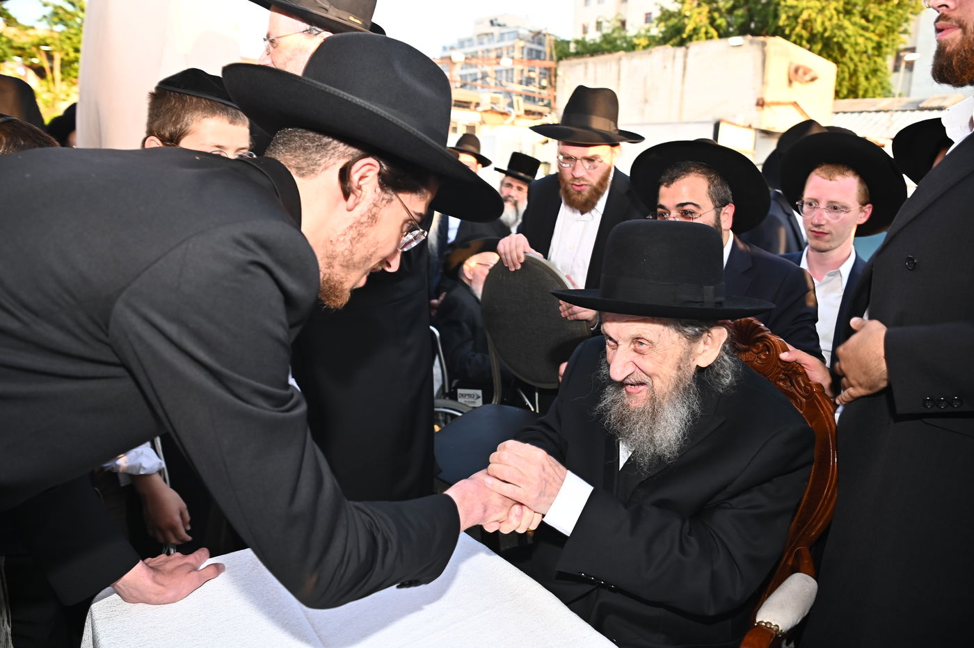 שמחת נישואי נין הגר"ד לנדו