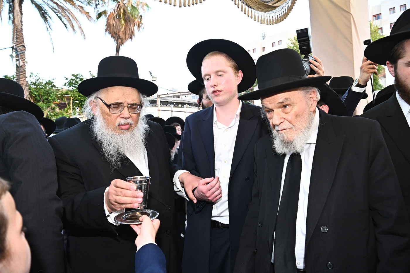 שמחת נישואי נין הגר"ד לנדו