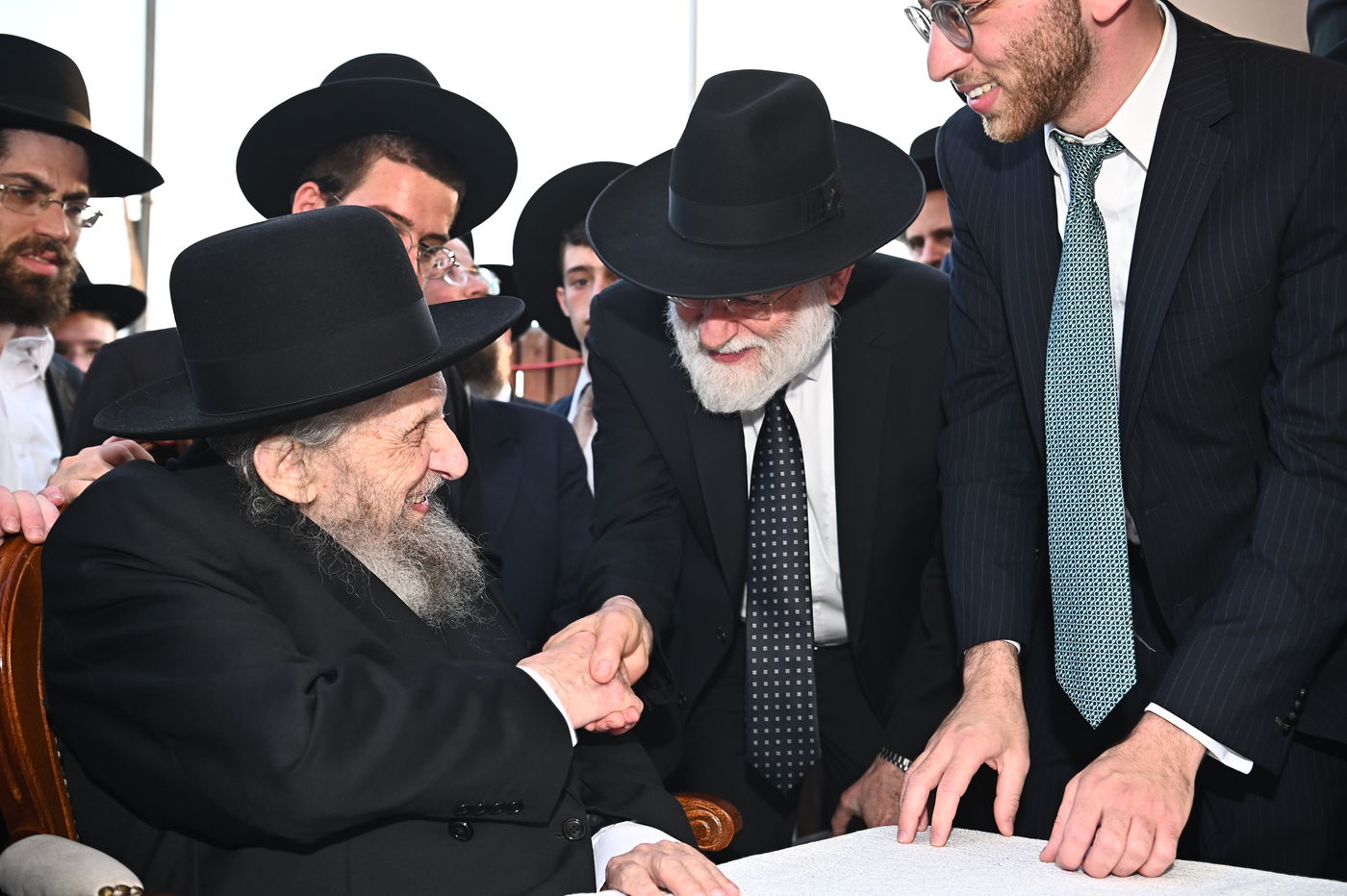 שמחת נישואי נין הגר"ד לנדו