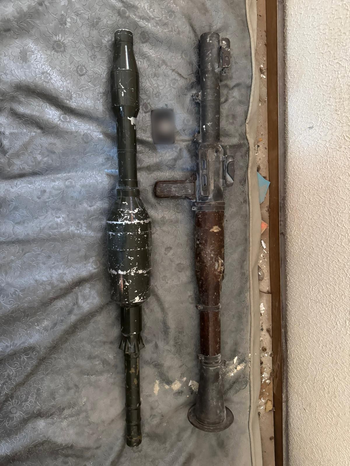 אמל"ח שנתפס בחאן יונס