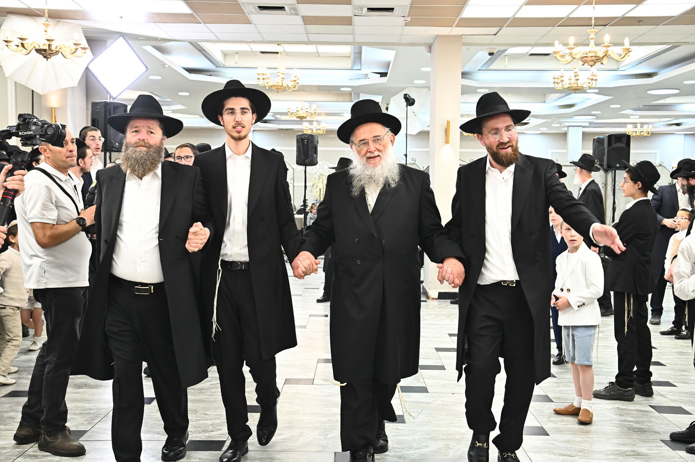 שמחת נישואי נין הגר"ד לנדו