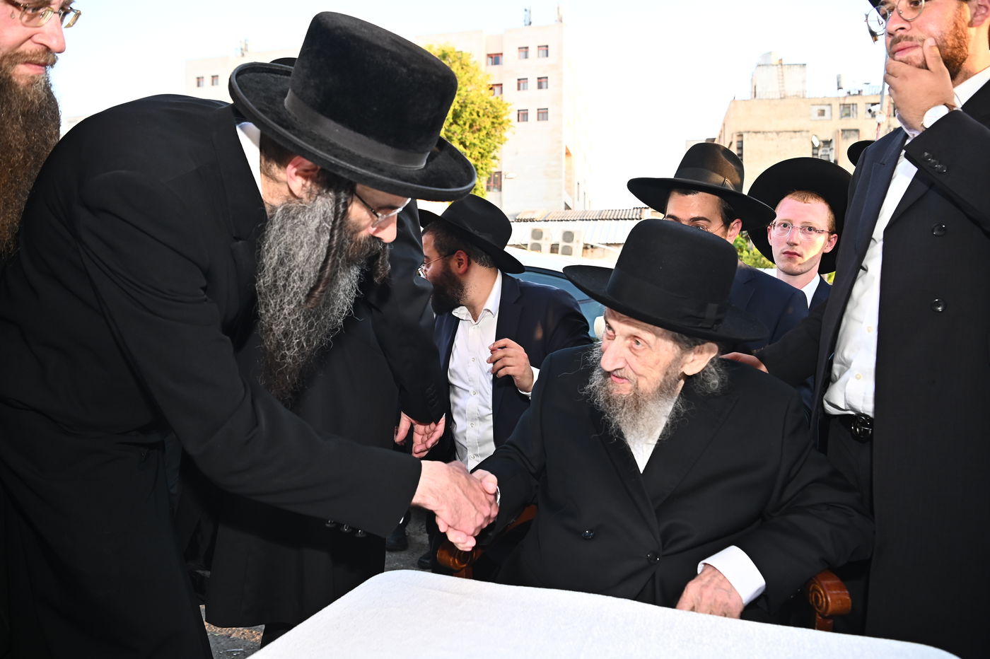 שמחת נישואי נין הגר"ד לנדו