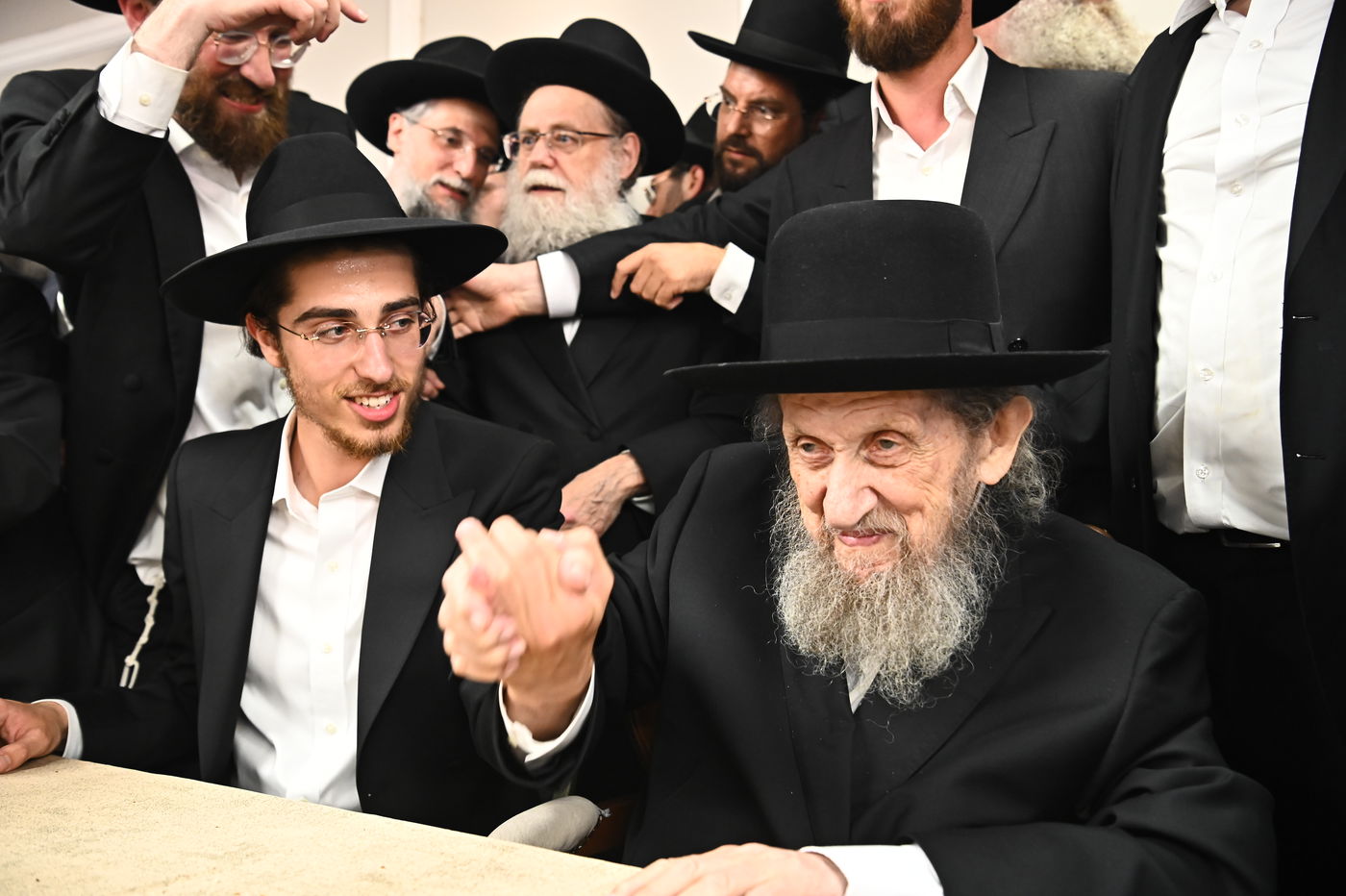 שמחת נישואי נין הגר"ד לנדו