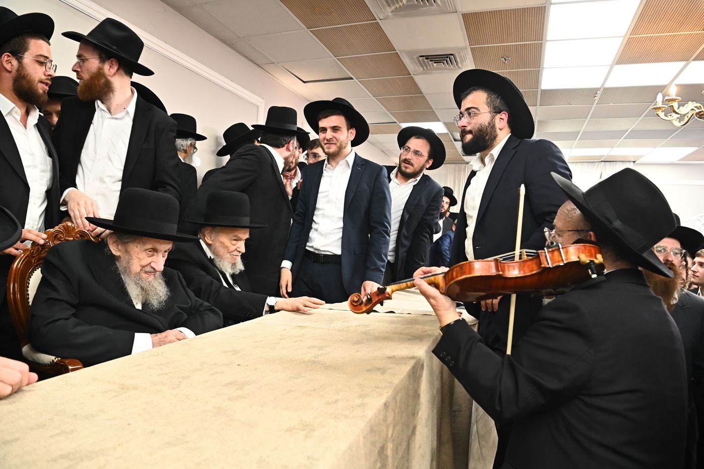 שמחת נישואי נין הגר"ד לנדו