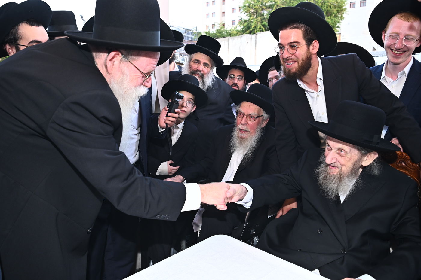 שמחת נישואי נין הגר"ד לנדו