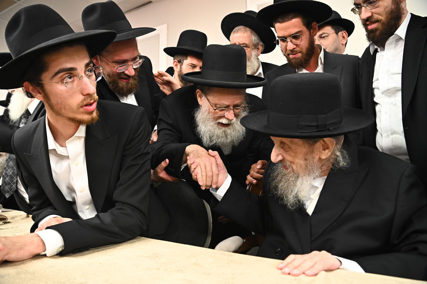 שמחת נישואי נין הגר"ד לנדו