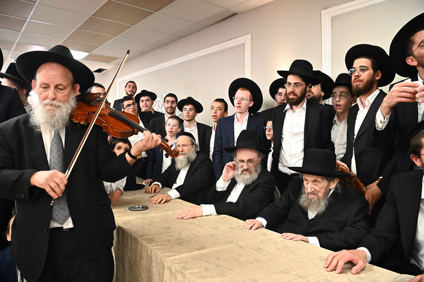 שמחת נישואי נין הגר"ד לנדו