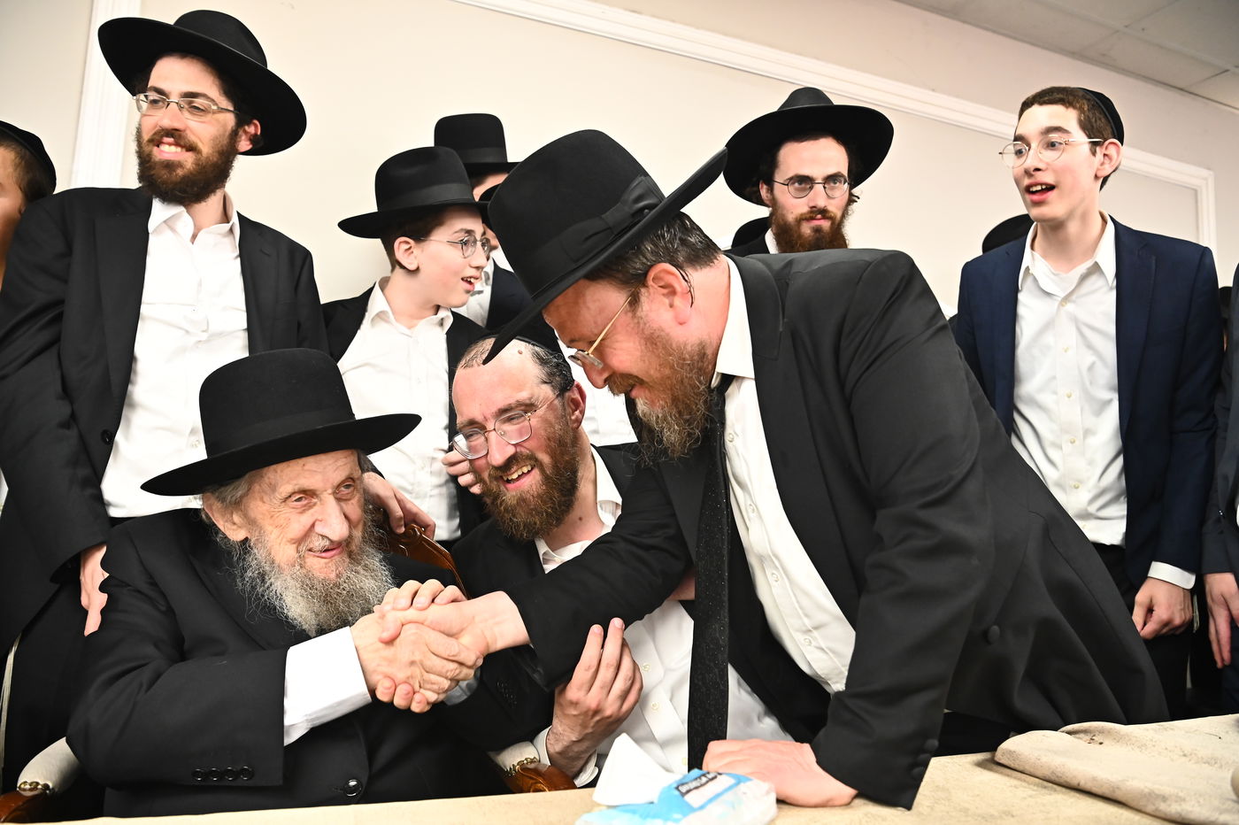 שמחת נישואי נין הגר"ד לנדו