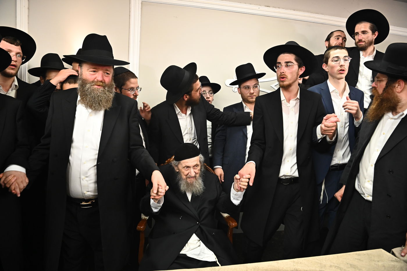 שמחת נישואי נין הגר"ד לנדו