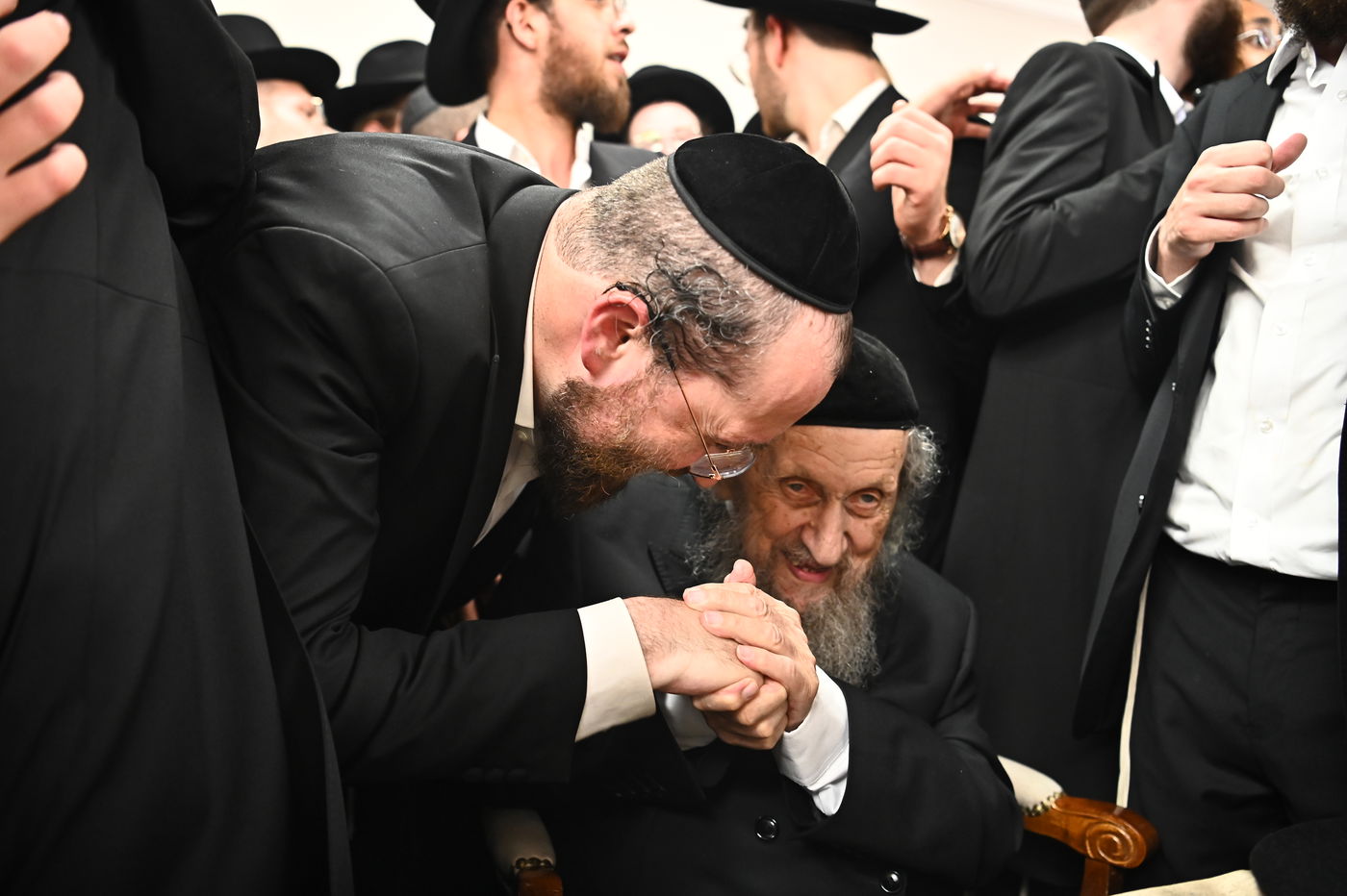 שמחת נישואי נין הגר"ד לנדו