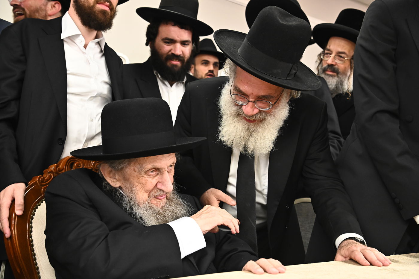 שמחת נישואי נין הגר"ד לנדו