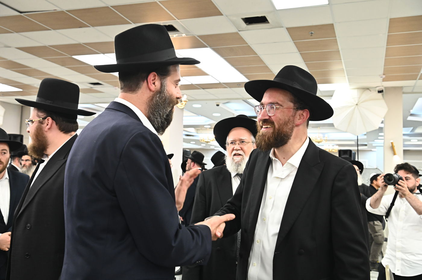 שמחת נישואי נין הגר"ד לנדו