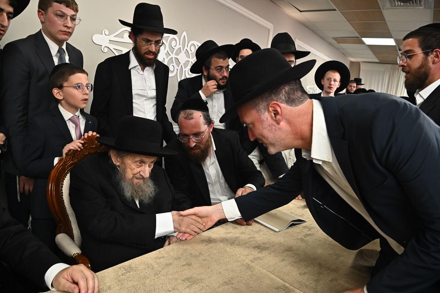 שמחת נישואי נין הגר"ד לנדו