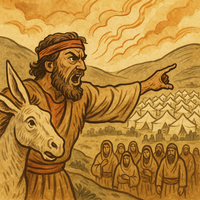 בא לקלל ונמצא מברך. בלעם ואתונו